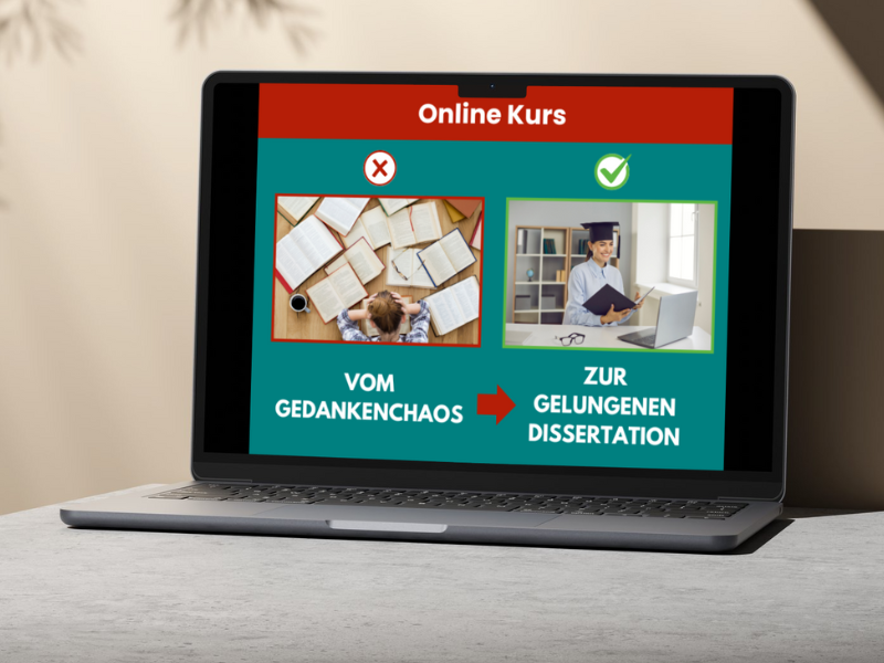 Vom Gedankenchaos zur gelungenen Dissertation