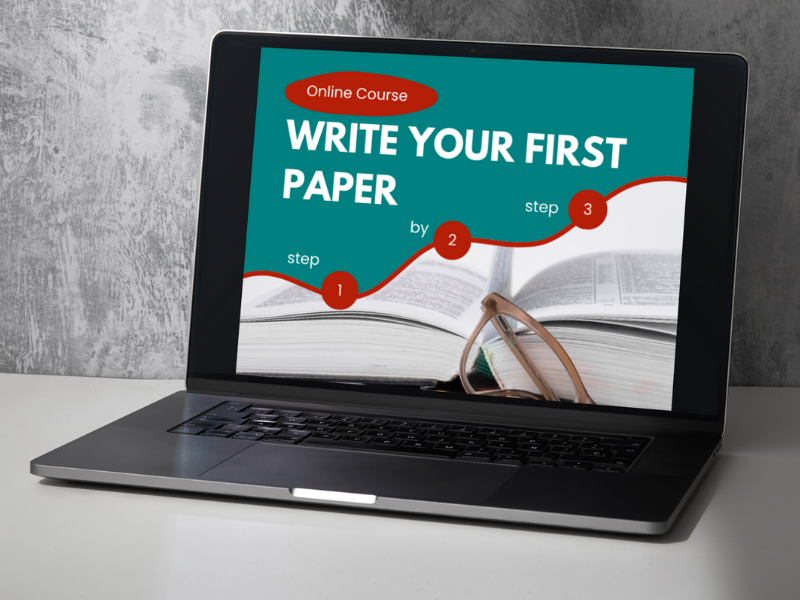 Mockup_ Write your first paper 800x600